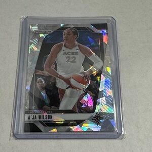 Panini Prizm A'ja Wilson Basketball Card - Holographic